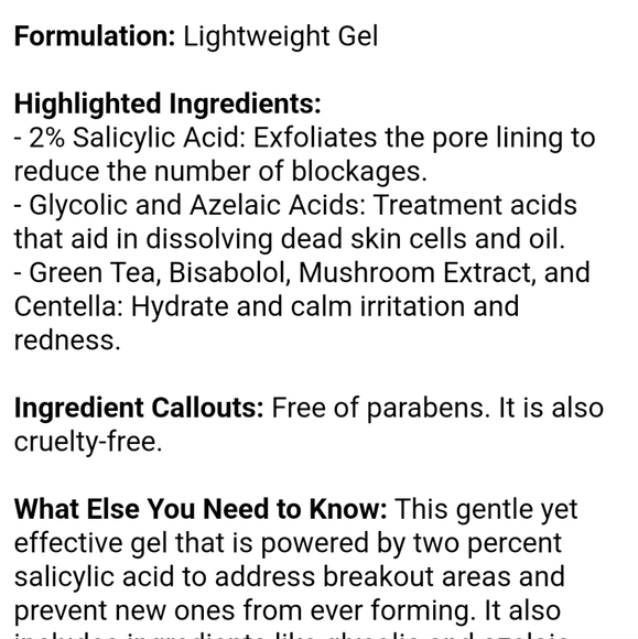 NIB DR.DENNIS GROSS ALPHA BETA 2% ON THE SPOT ELIMINATOR ACNE TREATMENT GEL - Picture 5 of 16